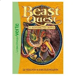 livre beast quest, tome 19 le seigneur des éléphants