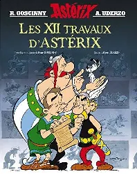 livre les 12 travaux d'astérix