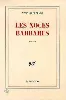 livre les noces barbares yann queffélec