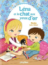 livre minimiki léna et le chat aux yeux d'or