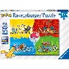 puzzle ravensburger - les différents types de pokémon (150 pièces xxl)