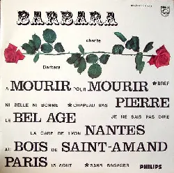 vinyle barbara chante (1964, vinyl)