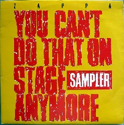 vinyle frank zappa you can't do that on stage anymore sampler (1988, gatefold, vinyl)