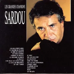 vinyle michel sardou les grandes chansons (1989, vinyl)