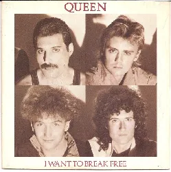 vinyle queen i want to break free (1984, vinyl)