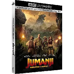 blu-ray k4 jumanji bienvenue dans la jungle