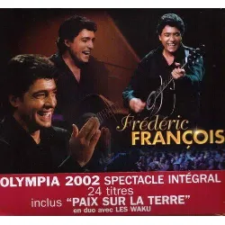 cd coffret 2 digipack olympia 2002 frederic francois spectacle