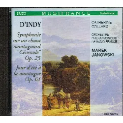 cd d'indy*, catherine collard, orchestre philharmonique de radio france, marek janowski jour d'été la montagne symphonie cévenole