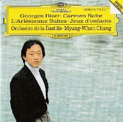 cd georges bizet, orchestre de l'opéra bastille, myung-whun chung carmen suite l'arlésienne suites jeux d'enfants (1991, cd)