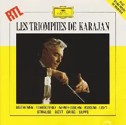 cd herbert von karajan, berliner philharmoniker les triomphes de karajan (1986, cd)