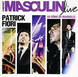 cd l'instinct masculin (live au dôme de marseille)