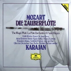 cd mozart*, karajan* die zauberflöte (the magic flute) (1984, cd)