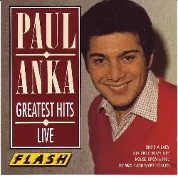 cd paul anka greatest hits-live (16 tracks)