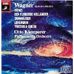 cd wagner*, otto klemperer, philharmonia orchestra klemperer conducts wagner: album i rienzi der fliegende holländer tannhäuser lo