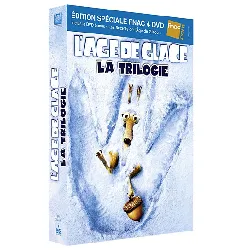 coffret dvd l'âge de glace la trilogie (edition spéciale fnac)