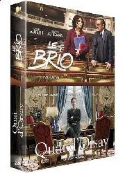 dvd coffret 2 films le brio quai d'orsay