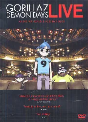 dvd gorillaz demon days live (ed limitée)