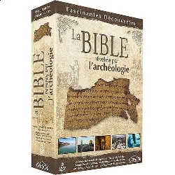 dvd la bible, révélée par l'archéologie édition prestige