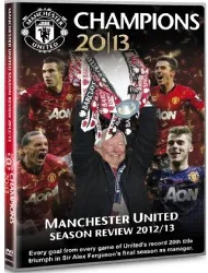 dvd manchester united champions 2012/13 season review [uk format region 2 dvd]