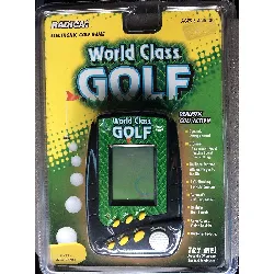 jeu electronique radica world class golf