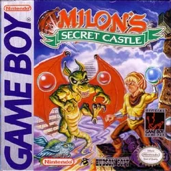 jeu gameboy gb milon's secret castle