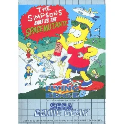 jeu sega game gear the simpsons bart vs. space mutants