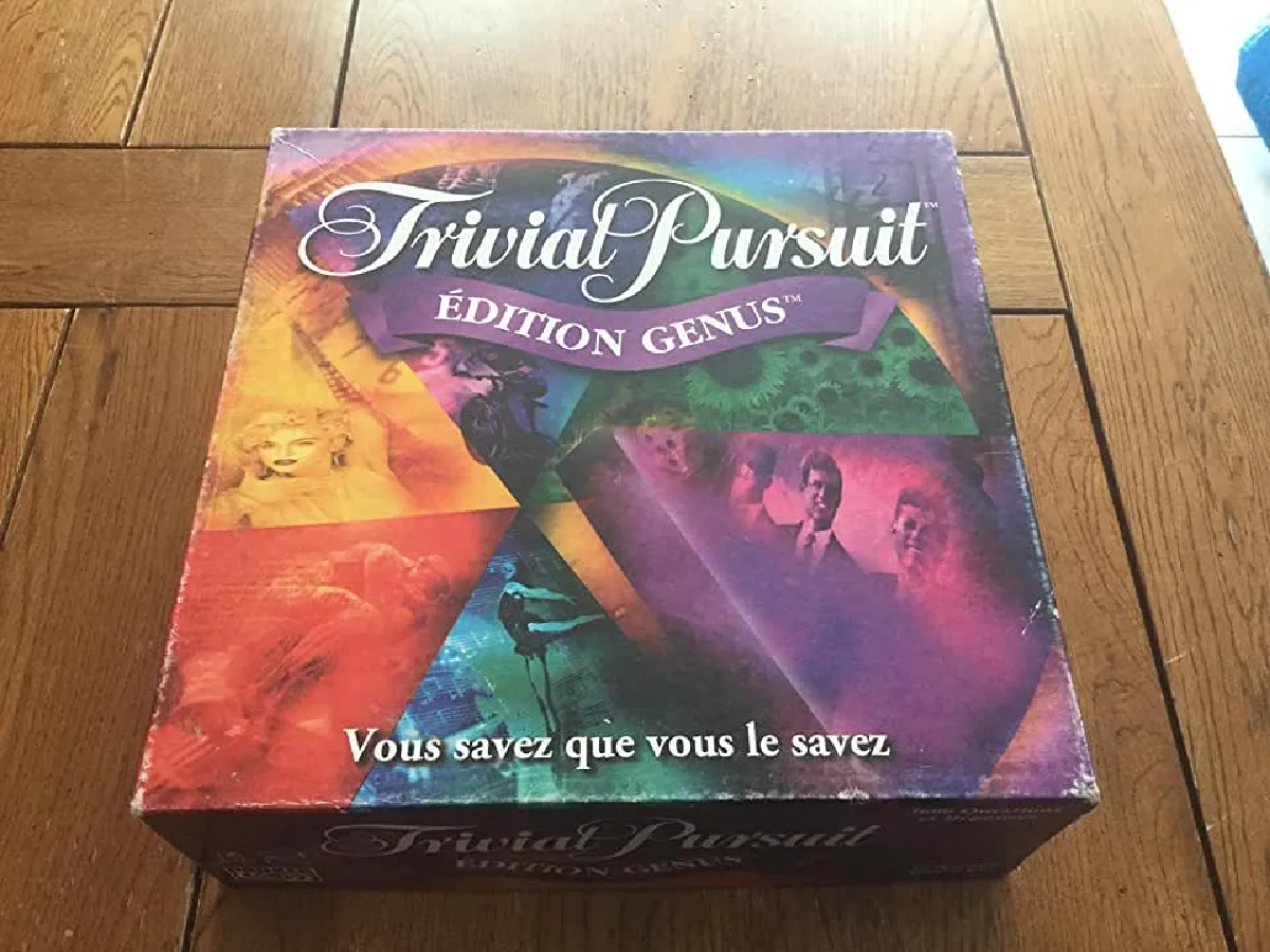 Jeu Trivial Pursuit édition Genus 3600 Questions Et Réponses Parker Dealicash