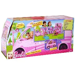 jouet barbie supercaravana - le camping car de barbie et ses soeurs