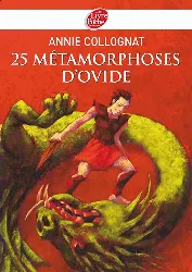 livre 25 métamorphoses d'ovide