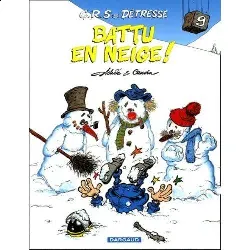 livre c.r.s détresse tome 9 battu en neige