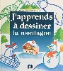 livre j'apprends à  dessiner la montagne