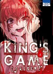 livre king's game origin tome 4