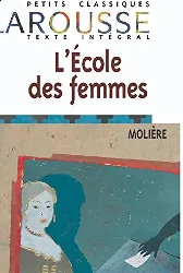 livre l'école des femmes comédie molière