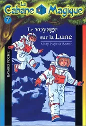 livre la cabane magique, numéro 7 le voyage sur lune