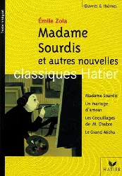livre madame sourdis et autres nouvelles