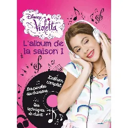 livre violetta l'album de la saison 1 (1cd audio)