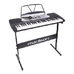 madison 15-5006 mek54100-pack synthétiseur 54 touches avec pied
