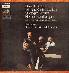 vinyle beethoven* david oistrakh*, mstislav rostropovitch*, sviatoslav richter, herbert von karajan, orchestre philharmonique de b