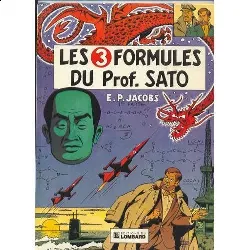 bd les 3 formules du prof. sato - blake et mortimer tome 1 - edition du lombard