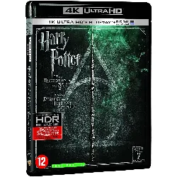 blu-ray harry potter et les reliques de la mort 2ème partie & le monde des sorciers (4k ultra hd )