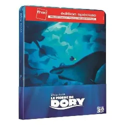 blu-ray le monde de dory edition collector 3d/2d steelbook