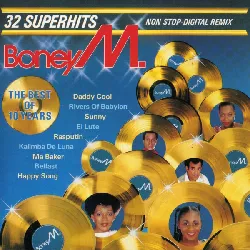 cd boney m. the best of 10 years (1988, cd)
