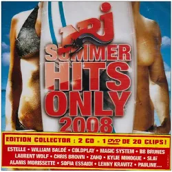 cd nrj summer hits only 2008 inclus dvd