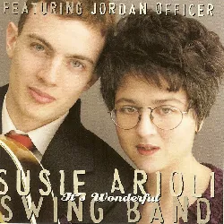 cd susie arioli swing band featuring jordan officer it's wonderful (2001, cd)