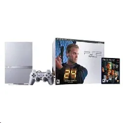console sony playstation 2 ps2 satin silver scph-75004 pack 24h