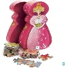 djeco dj07221 puzzle silhouette princesse