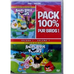 dvd coffret angry birds toon pack 100% pur