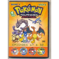 dvd pokemon advanced battle saison 8 coffret n° 2 episodes 17 32