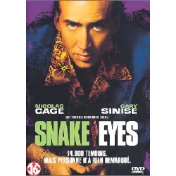 dvd snake eyes (import belge)