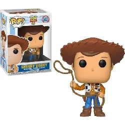 figurine funko pop toy story 4  n° 522 - sheriff woody